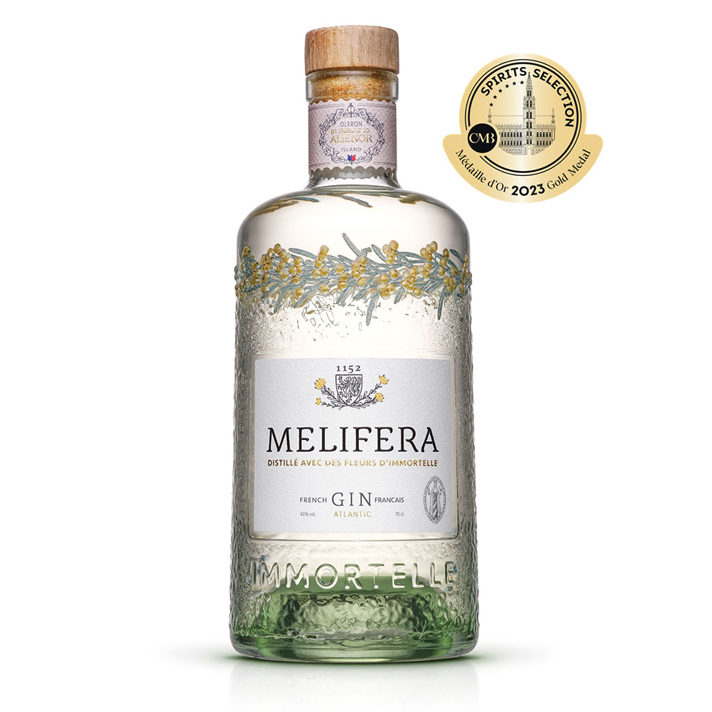 Melifera-gin-francais-bio-medaille-or-2023